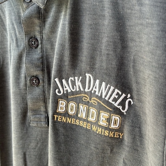 Travis Mathew Jack Daniel’s Men’s Pima Cotton Blend Golf Polo Shirt Size Medium - Picture 4 of 9
